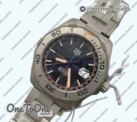 Реплика часов Tag Heuer Aquaracer X Bamford Titanium Case &Bracelet Black Dial SW200
