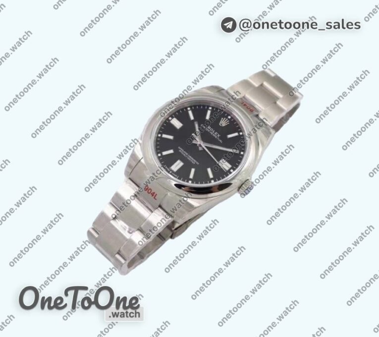 Реплика часов Rolex Oyster Perpetual 124300 41mm Blue&Black&Silver Dials Jubilee Bracelet