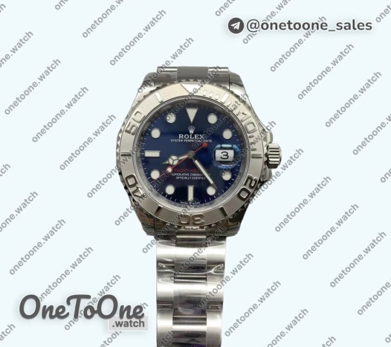 Реплика часов Rolex YachtMaster 126622 904L Stainless steel Blue Dial Bracelet 3235