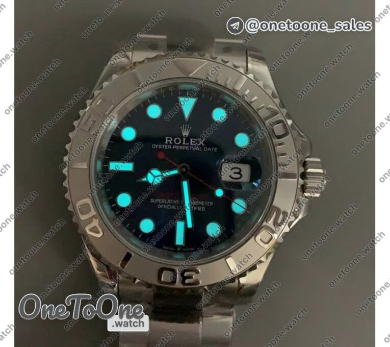 Реплика часов Rolex YachtMaster 126622 904L Stainless steel Blue Dial Bracelet 3235
