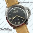 Реплика часов Panerai PAM127 E Top-tier Копия один в один Brown Leather Strap Y-Incabloc
