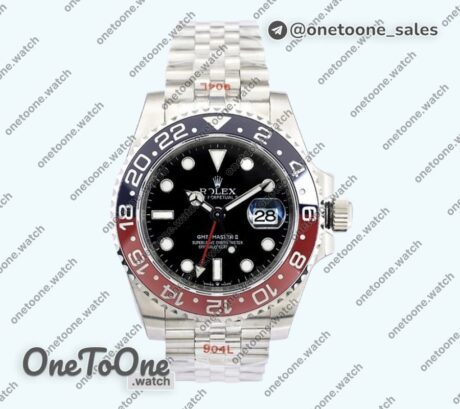 Реплика часов Rolex T Master II 126710 BLRO 904L Stainless steel Top-tier Копия один в один Oyster&Jubilee Bracelet E CHS