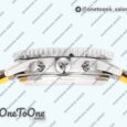 Реплика часов Breitling Navitimer B01 Chrono 43mm Stainless steel White Dial Leather Strap BLS