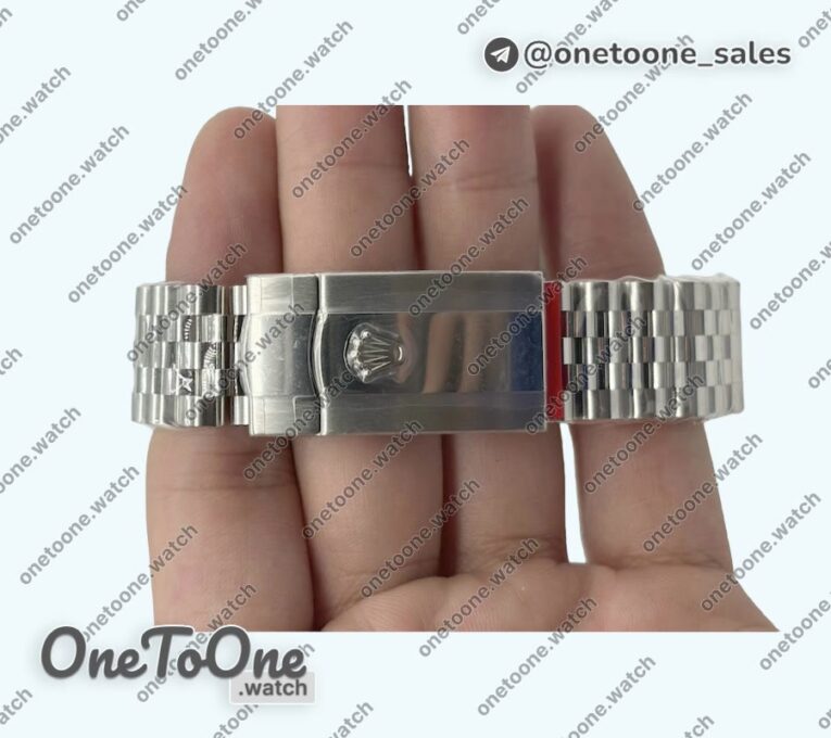 Реплика часов Rolex DateJust 41 126334 Top-tier Копия один в один 904L Steel Green Texuted Dial on Jubilee Bracelet
