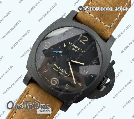 Реплика часов Panerai PAM1441 Luminor 3 Days T 44mm Leather P9010