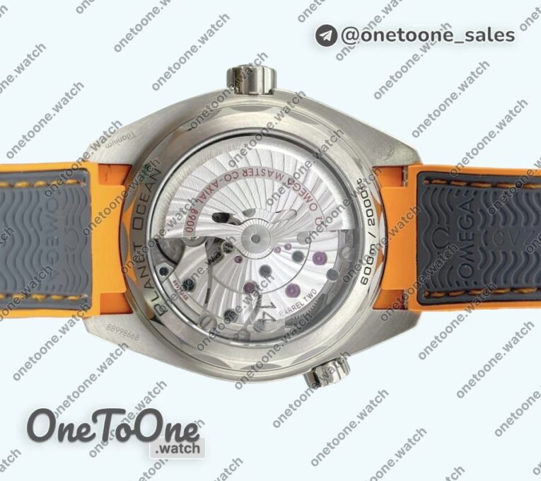 Реплика часов Omega Seamaster 600m 43.5mm Titanium Case Grey Dial Nylon Strap