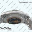 Реплика часов Rolex DayDate 40 Stainless steel Top-tier Копия один в один 904L Steel Black Dial Stick Marker on President Bracelet V5 (Увеличенный вес)