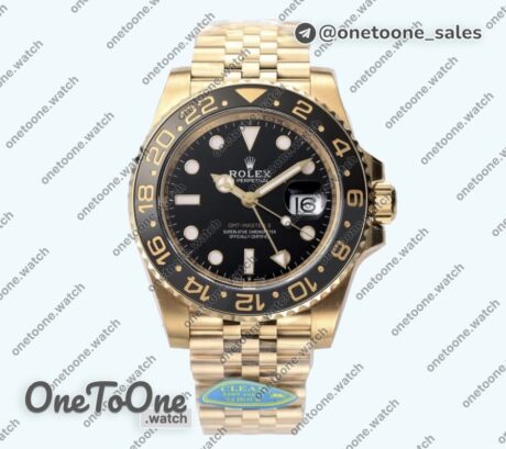 Реплика часов Rolex T-Master II 126718 904L Yellow gold Case Jubilee Bracelet DD3285 CHS