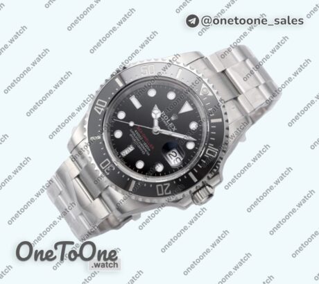 Реплика часов Rolex Sea-Dweller 126600 43mm Top-tier Копия один в один Black Dial On 904L Stainless steel Case and Bracelet