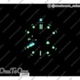 Реплика часов Panerai PAM1391 Luna Rossa Submersible Top-tier Копия один в один on Blue Fabric Strap P900