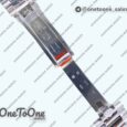 Реплика часов Rolex DayDate 40 Stainless steel Top-tier Копия один в один 904L Steel Blue Dial Roman Marker on President Bracelet V5 (Увеличенный вес)