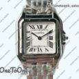 Реплика часов Cartier Panthère Secrete Ladies 27mm Stainless steel Top-tier Копия один в один White Dial Stainless steel Bracelet Ronda Quartz