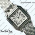 Реплика часов Cartier Panthère Secrete Ladies 27mm Stainless steel Top-tier Копия один в один White Dial Stainless steel Bracelet Ronda Quartz