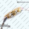 Реплика часов Rolex Daytona 126503 Top-tier Копия один в один Black/Yellow gold Dial Diamonds Marker on Stainless steel/Yellow gold Braclet (Увеличенный вес)