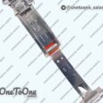 Реплика часов Rolex Daytona 126519 Stainless steel Top-tier Копия один в один Black/Silver Dial Diamonds Marker on Oysterflex Rubber Strap (Увеличенный вес)