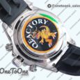 Реплика часов Rolex Daytona 126519 Stainless steel Top-tier Копия один в один Gray/Black Dial on Oysterflex Rubber Strap (Увеличенный вес)