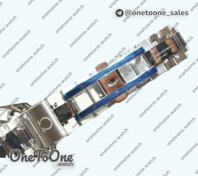 Реплика часов Omega Aqua Terra 150M Stainless steel Top-tier Копия один в один Blue Wave Textured Dial on Stainless steel Bracelet