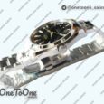 Реплика часов Omega Aqua Terra 150M Stainless steel Top-tier Копия один в один Black Textured Dial Yellow Number on Stainless steel Bracelet