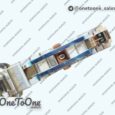 Реплика часов Omega Aqua Terra 150M Stainless steel Top-tier Копия один в один Black Textured Dial Yellow Number on Stainless steel Bracelet