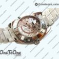 Реплика часов Omega Aqua Terra 150M Stainless steel Top-tier Копия один в один Black Textured Dial Yellow Number on Stainless steel Bracelet