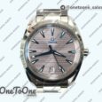 Реплика часов Omega Aqua Terra 150M Master Chronometers Top-tier Копия один в один Grey Dial on Stainless steel Bracelet