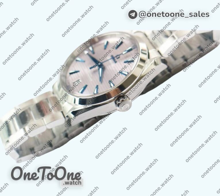 Реплика часов Omega Aqua Terra 150M Master Chronometers Top-tier Копия один в один Grey Dial on Stainless steel Bracelet