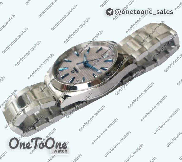 Реплика часов Omega Aqua Terra 150M Master Chronometers Top-tier Копия один в один Grey Dial on Stainless steel Bracelet