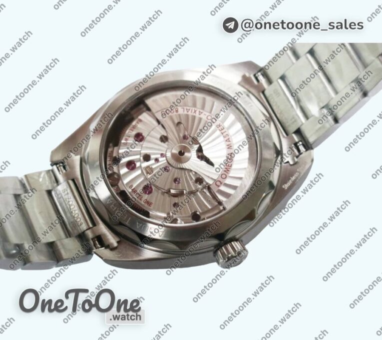 Реплика часов Omega Aqua Terra 150M Master Chronometers Top-tier Копия один в один Grey Dial on Stainless steel Bracelet