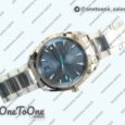 Реплика часов Omega Aqua Terra 150M Master Chronometers Top-tier Копия один в один Blue Dial Blue second hand on Stainless steel Bracelet