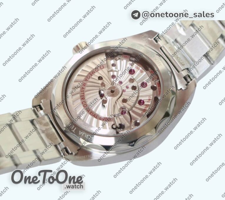 Реплика часов Omega Aqua Terra 150M Master Chronometers Top-tier Копия один в один Blue Dial Blue second hand on Stainless steel Bracelet