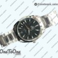 Реплика часов Omega Aqua Terra 150M Master Chronometers Top-tier Копия один в один Black Dial on Stainless steel Bracelet