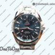 Реплика часов Omega Aqua Terra 150M T Stainless steel Black&Blue Dials on Bracelet