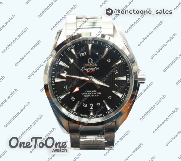 Реплика часов Omega Aqua Terra 150M T Stainless steel Black&Blue Dials on Bracelet