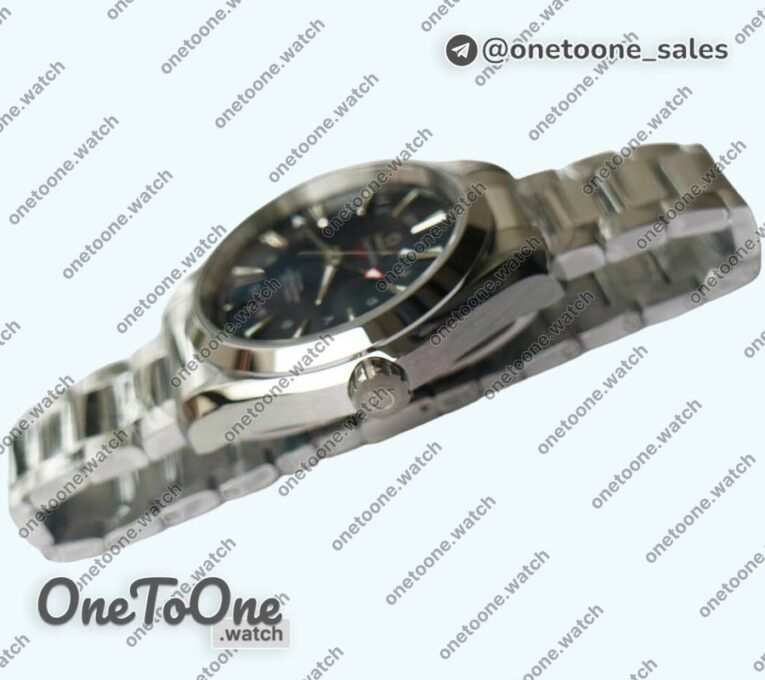 Реплика часов Omega Aqua Terra 150M T Stainless steel Black&Blue Dials on Bracelet