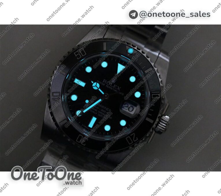 Реплика часов Rolex Submariner 116610LN 316L Stainless steel Case Black Dial Bracelet