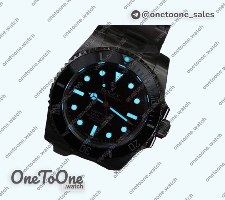 Реплика часов Rolex Submariner 114060LN Stainless steel Case Ceramic Bezel Black Dial Bracelet