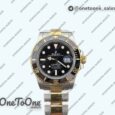 Реплика часов Rolex Submariner 126613LN 904L Yellow gold/Stainless steel Black Dial Bracelet 3235