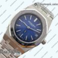 Реплика часов Audemars Piguet Royal Oak 15202 39mm Titanium Top-tier Копия один в один Blue Textured Dial on Stainless steel Bracelet