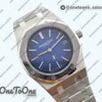 Реплика часов Audemars Piguet Royal Oak 15202 39mm Titanium Top-tier Копия один в один Blue Textured Dial on Stainless steel Bracelet