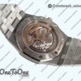 Реплика часов Audemars Piguet Royal Oak 15202 39mm Titanium Top-tier Копия один в один Blue Textured Dial on Stainless steel Bracelet