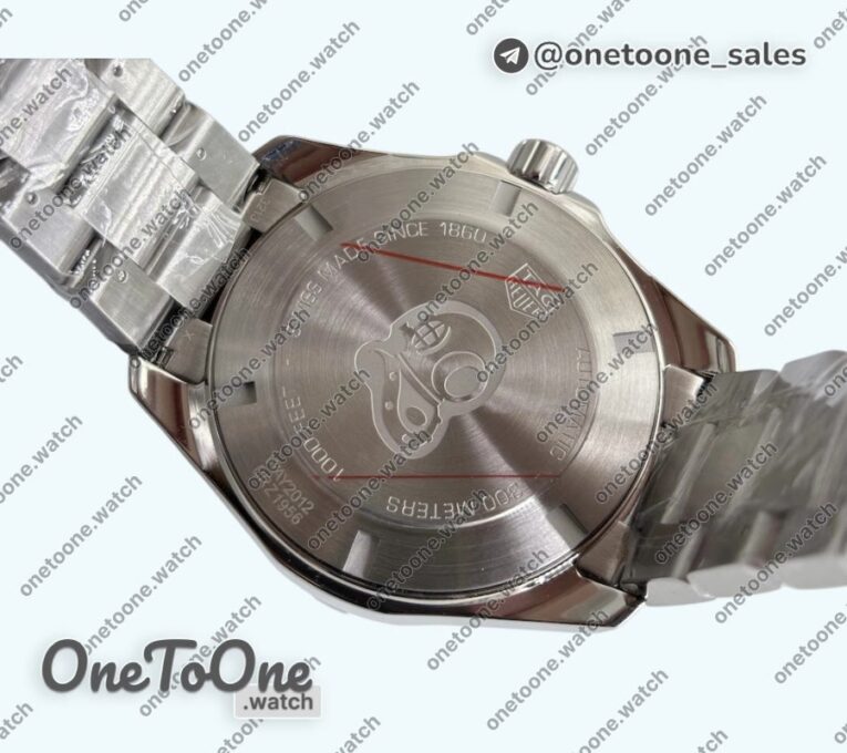 Реплика часов Tag Heuer Aquaracer Calibre 5 44mm Top-tier Копия один в один Blue Dial Stainless steel Bezel on Stainless steel Bracelet T SW200