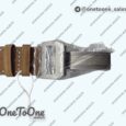 Реплика часов Iwc Big Pilot IW329701 Ti Top-tier Копия один в один Black Dial on Brown Leather Strap M+F SEIKO 8N-24