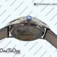 Реплика часов Patek Philippe Perpetual Calendar 5140 Stainless steel Top-tier Копия один в один Blue Numeral Dial on Blue Leather Strap 3KF