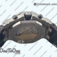 Реплика часов Audemars Piguet Royal Oak Offshore 42mm 2014 Safari Stainless steel Top-tier Копия один в один Cream Dial On Brown Leather Strap TKF
