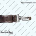 Реплика часов Audemars Piguet Royal Oak Offshore 42mm 2014 Safari Stainless steel Top-tier Копия один в один Cream Dial On Brown Leather Strap TKF