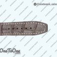 Реплика часов Audemars Piguet Royal Oak Offshore 42mm 2014 Safari Stainless steel Top-tier Копия один в один Cream Dial On Brown Leather Strap TKF