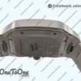 Реплика часов Cartier Santos de Cartier 40mm Stainless steel/Yellow gold Top-tier Копия один в один Gray Dial on Stainless steel/Yellow gold SmartLinks Bracelet MIYOTA 9015