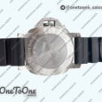 Реплика часов Panerai PAM2223 Submersible 42mm Top-tier Копия один в один White Dial on Black Rubber Strap P900