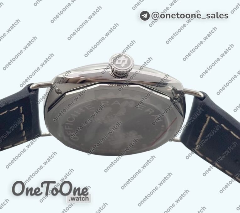 Реплика часов Panerai PAM1383 Radiomir Top-tier Копия один в один Blue Dial on Blue Asso Strap