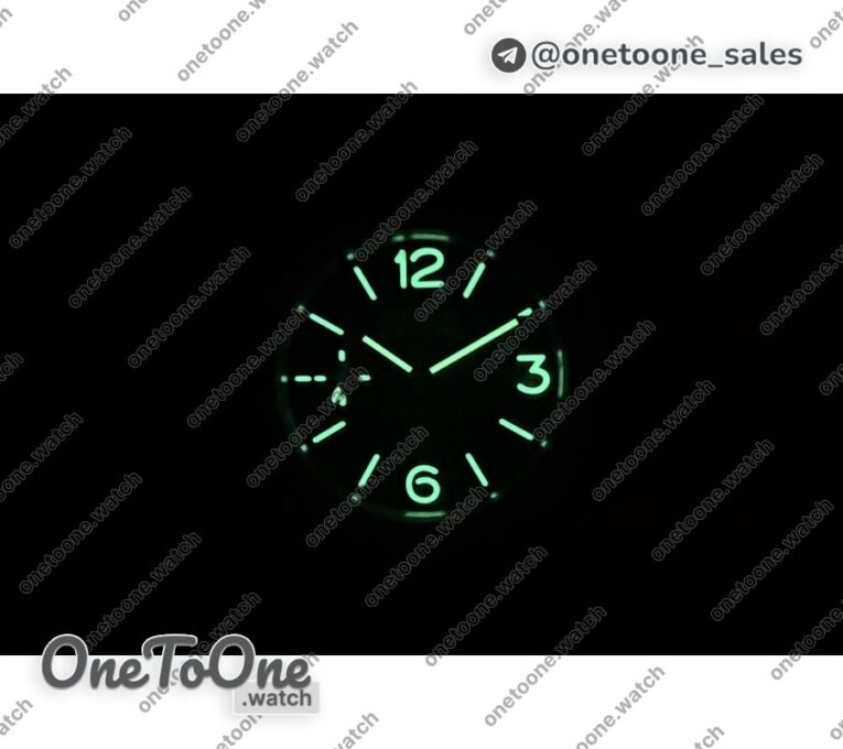 Реплика часов Panerai PAM380 Radiomir Top-tier Копия один в один Black Dial on Black Leather Strap